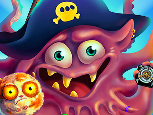 Pirate Octopus Memory Treasures Game Memory Game - free online Browser game