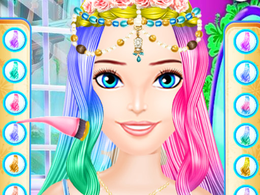 Coachella Hairstyle Design - free online Browser game