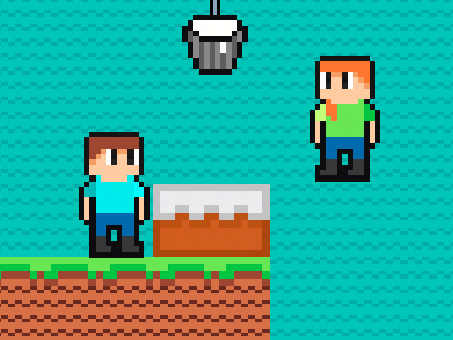 Brothers are making a cake - free online Browser game