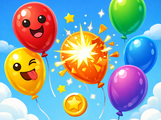 Balloon Buddies Flat Edition - free online Browser game