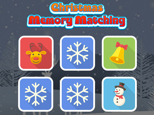Christmas Memory Matching - free online Browser game