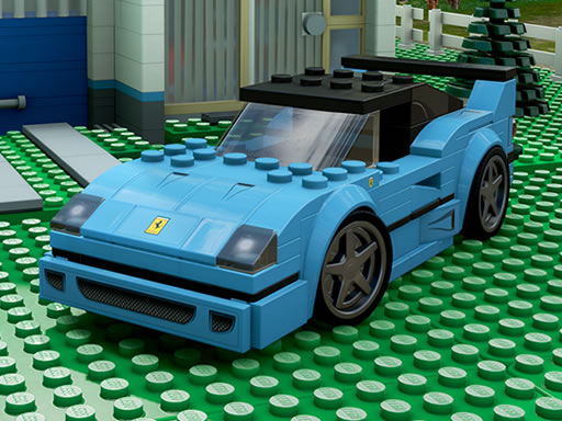 Lego Cars Jigsaw - free online Browser game