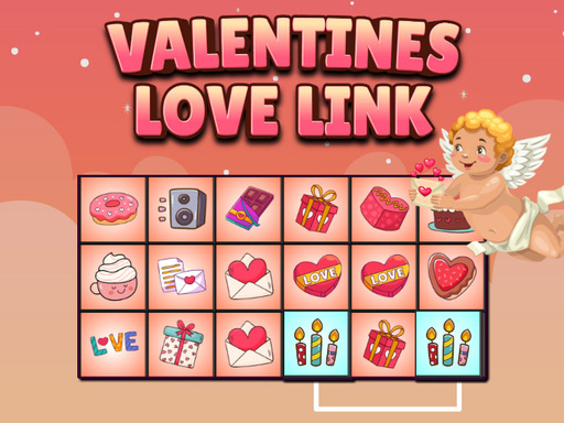Valentines Love Link - free online Browser game