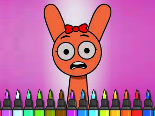 Easy Coloring Sprunki Time - free online Browser game