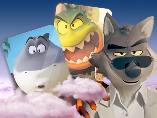 The Bad Guys Card Match - free online Browser game
