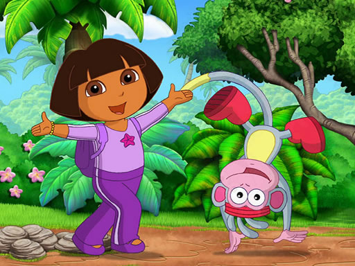 Dora - Find Seven Differences - free online Browser game