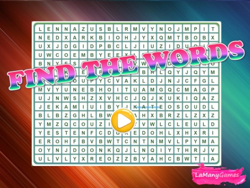 FIND THE WORDS - free online Browser game
