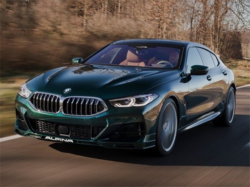 BMW B8 Gran Coupe Slide - free online Browser game
