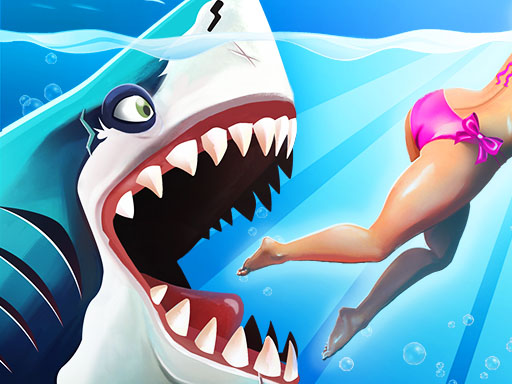 Hungry Shark World - free online Browser game