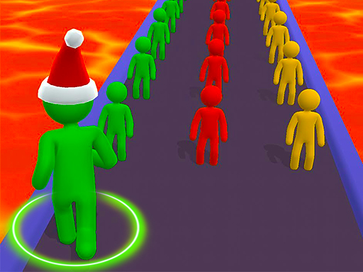 Ragdoll Rush 3D - free online Browser game