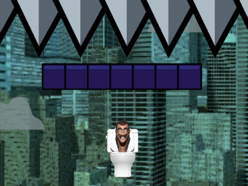 Skibidi Toilet City Jumper - free online Browser game