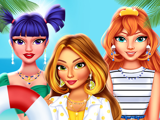 BFFs Summer Aesthetic - free online Browser game