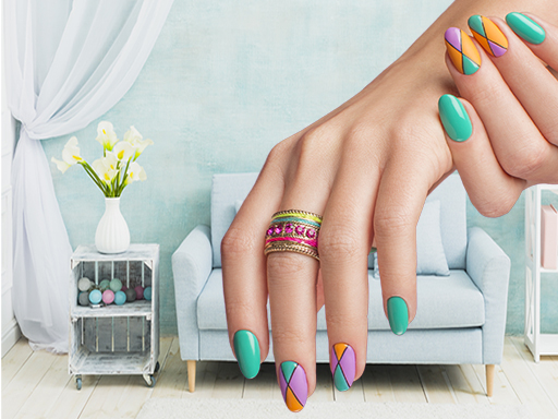 Nail Art Puzzle - free online Browser game