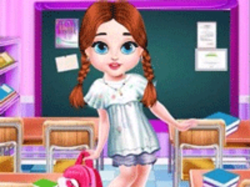 Baby Taylor Caring Story Studying - free online Browser game