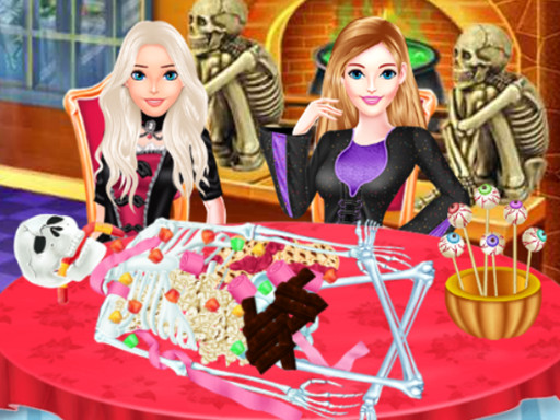 Girls Halloween Food Cooking - free online Browser game