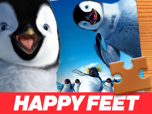 Happy Feet Jigsaw Puzzle - free online Browser game