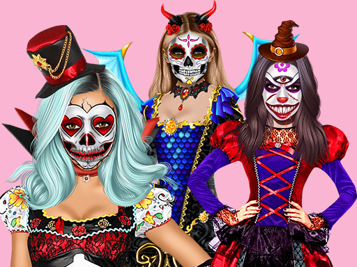 Halloween Makeup Artist - free online Browser game