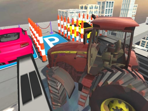 SkyTractor Parking - free online Browser game