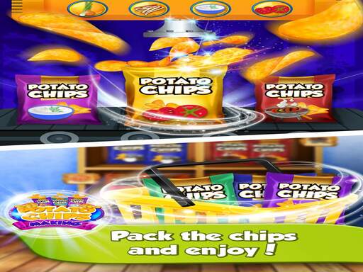 Potato Chips Making - free online Browser game