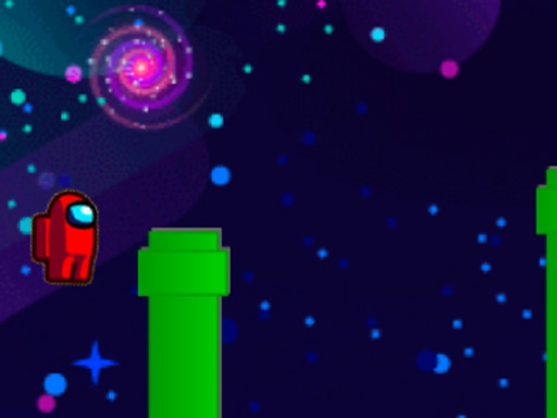 Flappy Among Us - free online Browser game