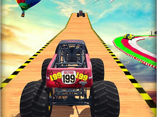 Monster Trucks Stunts - free online Browser game
