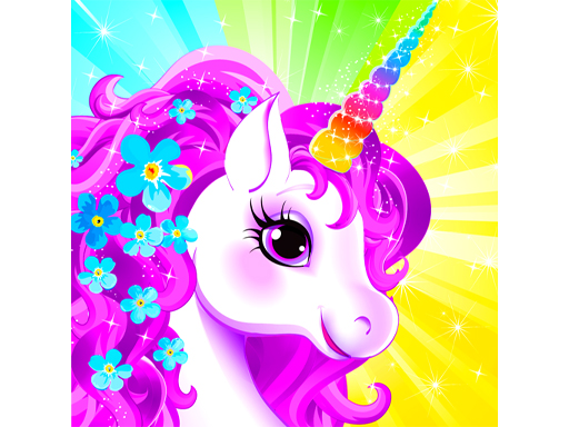 Unicorn Dress Up like Princess - free online Browser game
