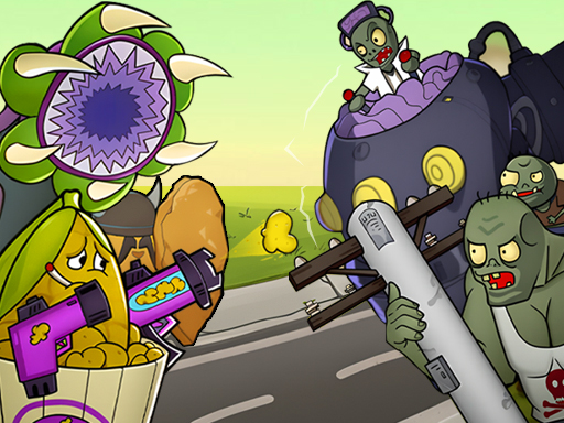 Mutant Plants Vs Zombie - free online Browser game