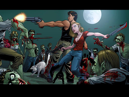Zombies Killer Night - free online Browser game