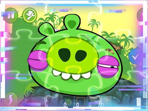 Bad Piggies Mact3 Puzzle - free online Browser game