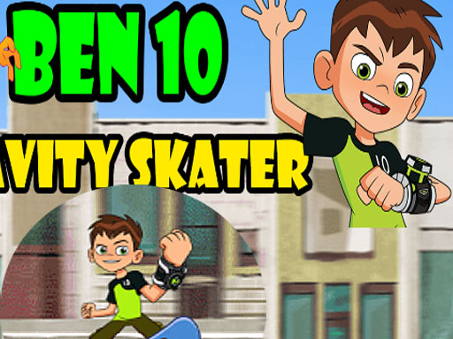 Ben 10 Gravity Skater - free online Browser game
