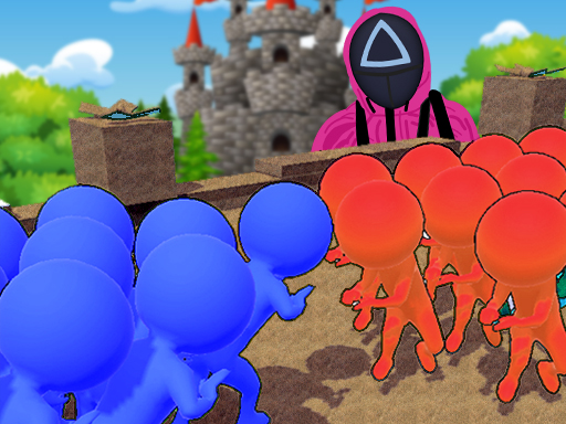 Squid Game Crowd Pusher - free online Browser game