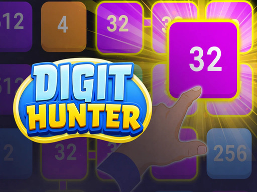 Digit Hunter - free online Browser game