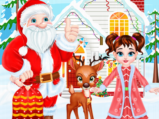 Baby Taylor Christmas Reindeer Fun - free online Browser game