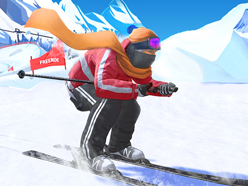 Ski Rush 3D - free online Browser game
