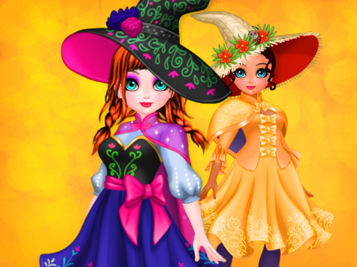 Cute Witch Princess - free online Browser game