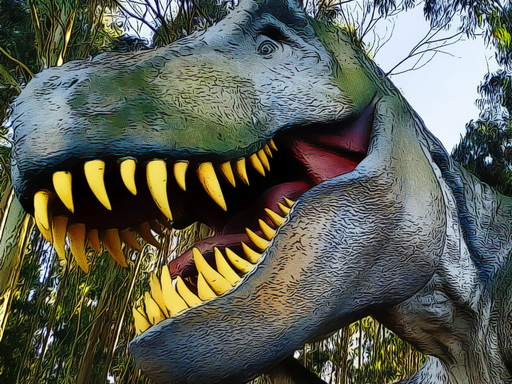 King of the Dinosaurs Puzzle - free online Browser game