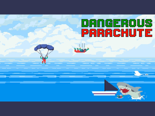 Dangerous Parachute - free online Browser game