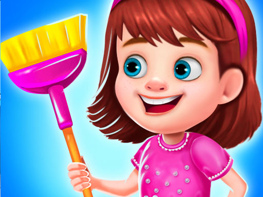 Princess Messy House Cleaning - free online Browser game