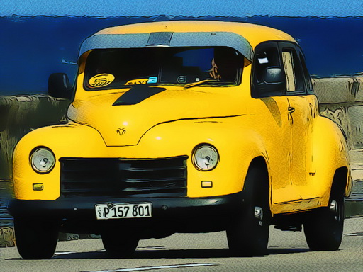 Cuban Taxi Vehicles - free online Browser game