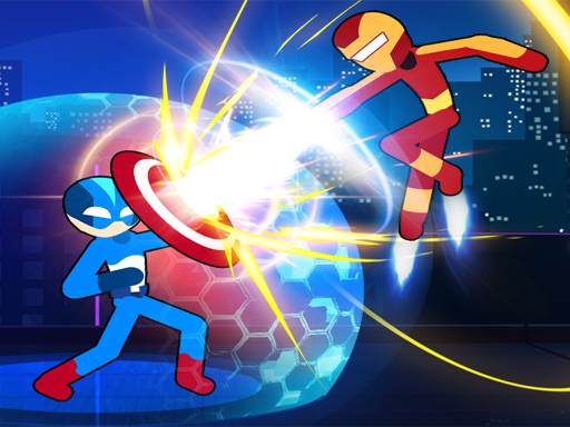 Stickman Fighter Infinity - Super Action Heroes - free online Browser game
