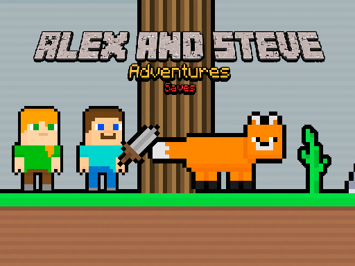 Alex and Steve Adventures Saves - free online Browser game