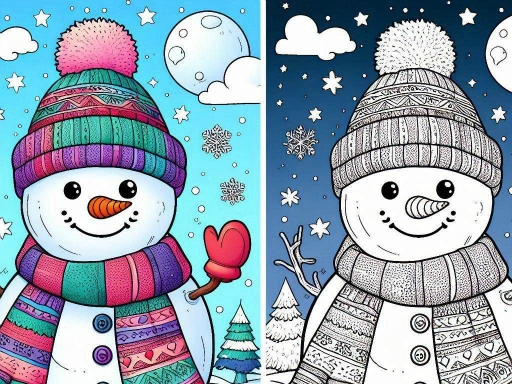 BTS Winter Coloring - free online Browser game