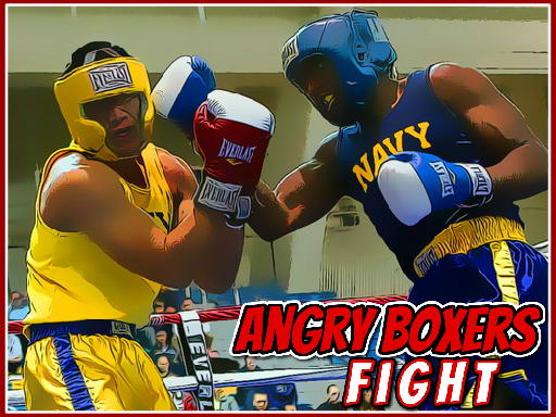 Angry Boxers Fight - free online Browser game