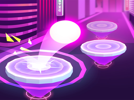 Color Hop Ball 3D - free online Browser game