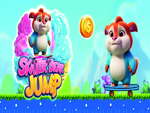 Sketer Bear Jump - free online Browser game