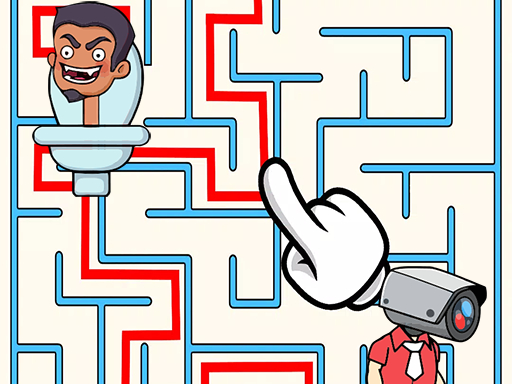 Skibidi Maze - free online Browser game