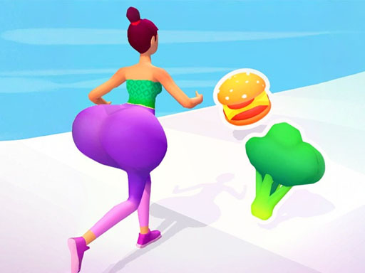 Twerk it! body Race 3D - free online Browser game