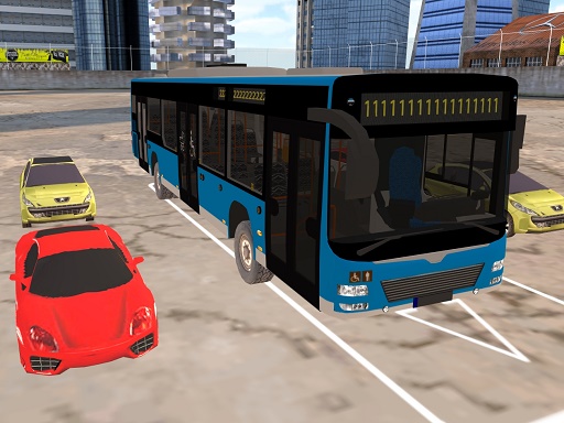 Bus Parking Cityscape Depot - free online Browser game