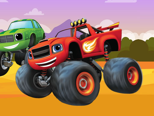 Blaze Monster Machines Hidden Keys - free online Browser game