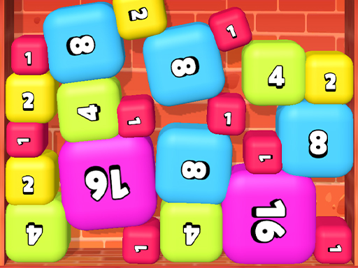 2048 Bubble Box 3D - free online Browser game